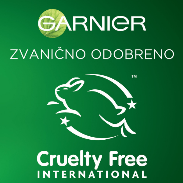 Garnier dobio zvaničnu potvrdu organizacije Cruelty Free International